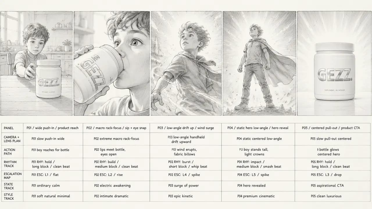 Storyboard lap